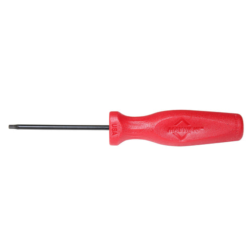 Mayhew Tools 27398 USA Torx Screwdriver, Red, T9 x 2-1/2-Inch