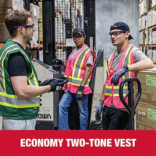 Radians SV22-1 Economy Type O Class 1 Safety Vest Size Medium, Pink Mesh with Contrasting Tape - 1 Each