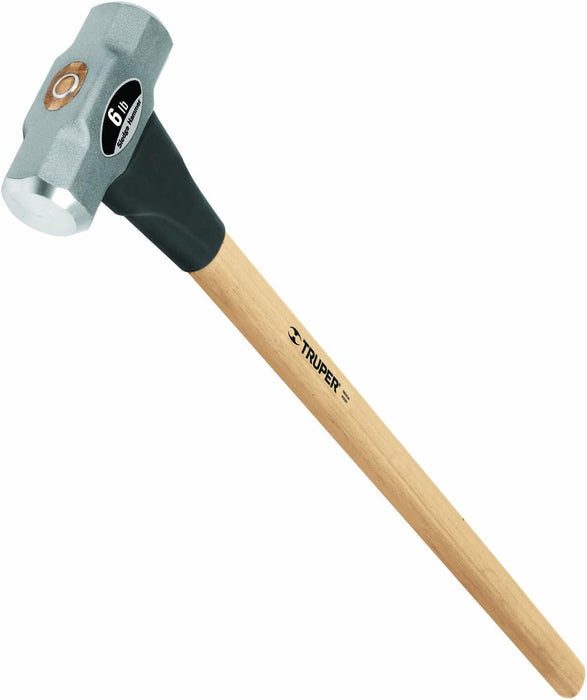 Truper 30916 6-Pound Sledge Hammer, Hickory Handle, 36-Inch