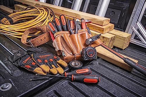 Crescent 8PC Diamond Tip Dual Material Screwdriver Set with Phillips and Slotted Screwdrivers - CDT8PCSET