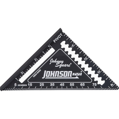 Johnson 1904-0450 4.5" Johnny Square Professional Easy-Read Finish Square