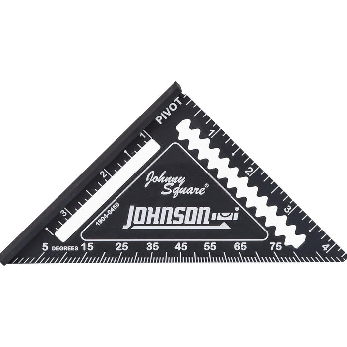 Johnson 1904-0450 4.5" Johnny Square Professional Easy-Read Finish Square