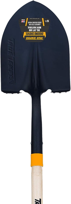 The Ames Companies, Inc 2585600 True Temper Forged Round Point Digging Shovel 57 in. Hardwood Handle Round Point Shovel