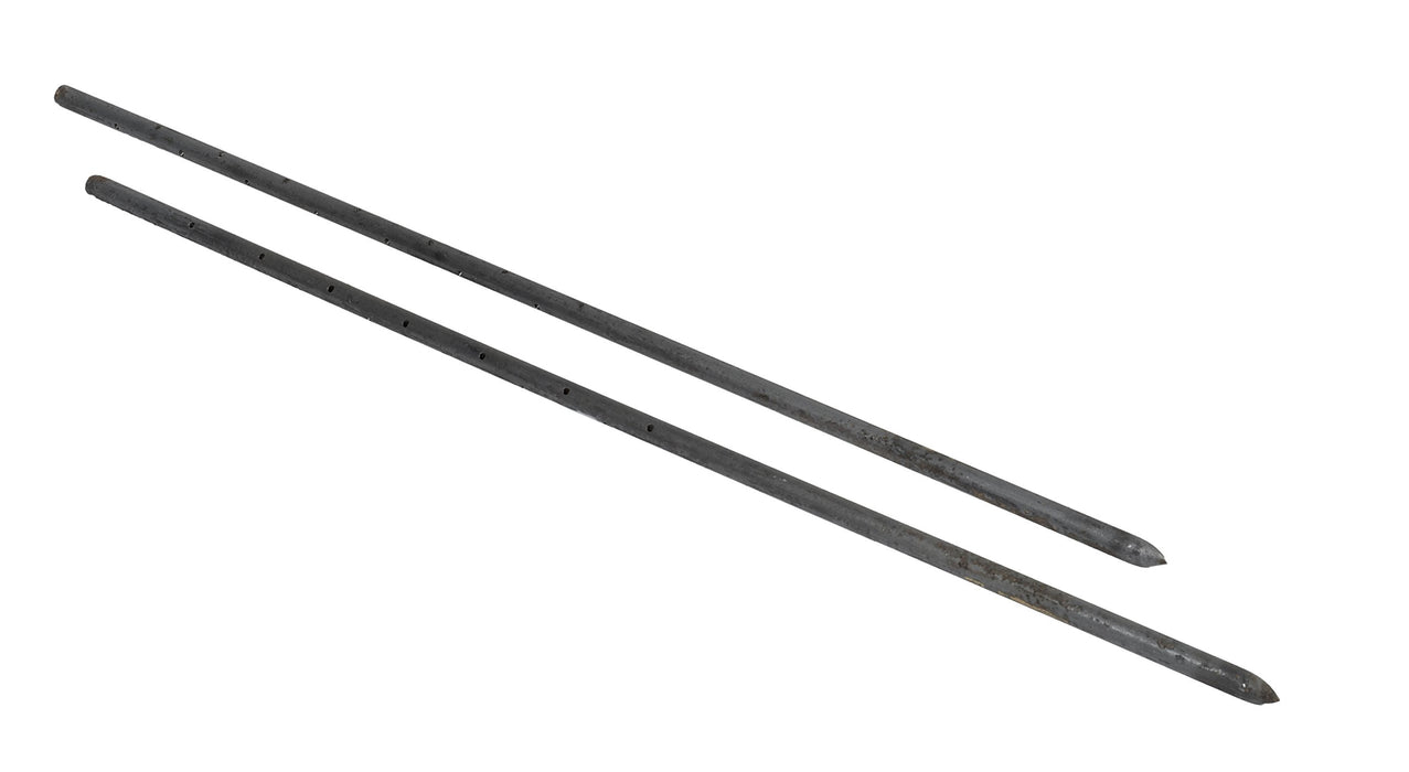 Mutual Industries 7500-0-42 Nail Stake with Holes, 42" x 3/4" (Pack of 10)