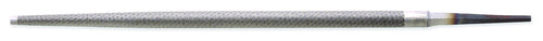 Crescent Nicholson 21854 Round Hand File Without Handle, Single Cut, American Pattern, Bastard Cut, 10" Length