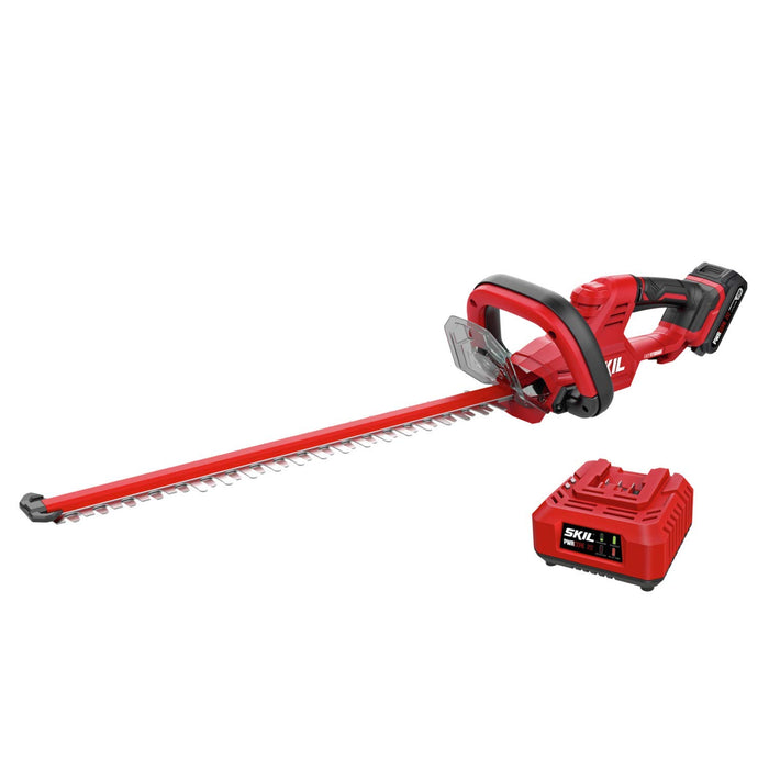SKIL PWR CORE 20 22" Hedge Trimmer with Battery and Charger