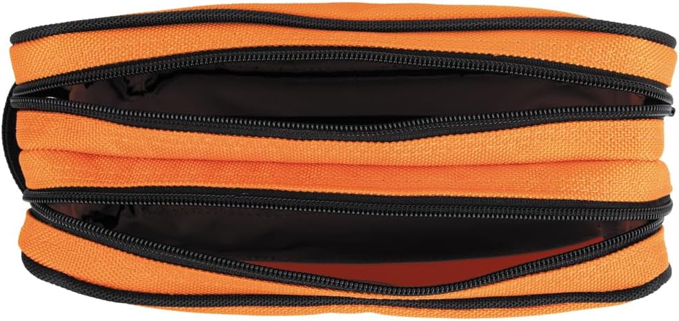 Klein Tools 55582 Double Zipper Bag, 10 x 6-Inch
