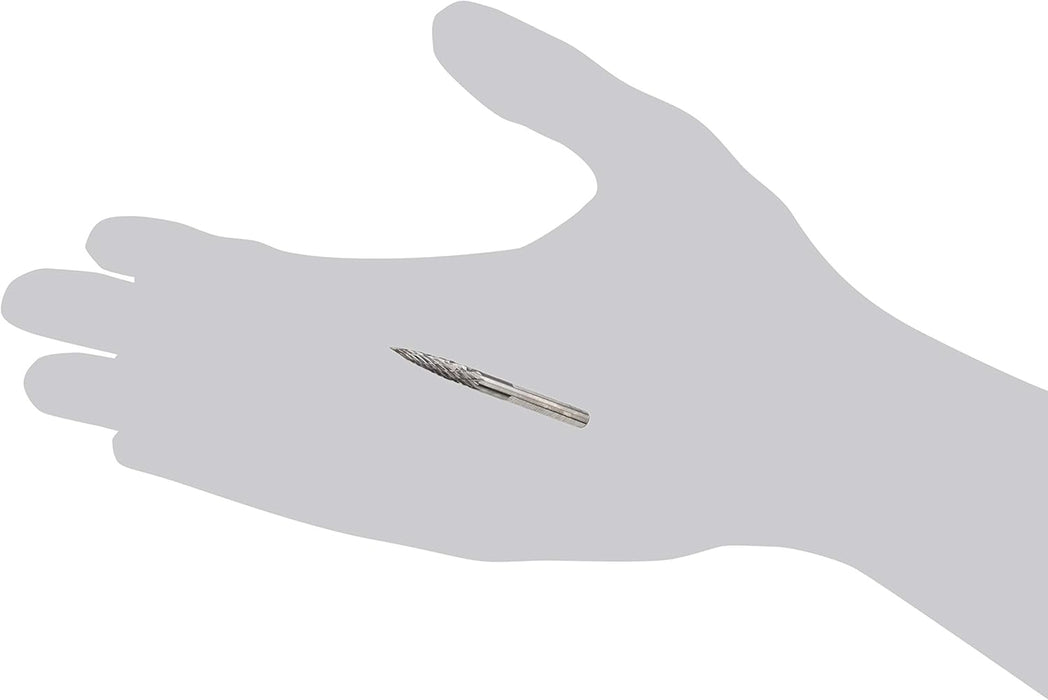 Steelman 18240 1/8-Inch Carbide Double-Cut Burr for Tire Repair Dressing, Remove Debris and Create Uniform Channel for Better Seal with Stem Plugs and Patches - No Adapter