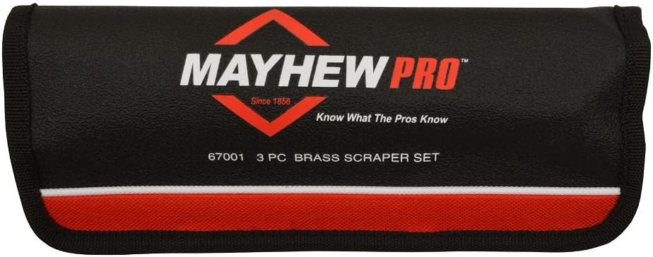 Mayhew 3 PC Brass Scraper Set