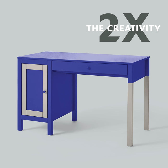 Rust-Oleum 355057 Painter's Touch 2X Ultra Cover Spray Paint, 12 oz, High Gloss Macaw Blue (Pack of 6)