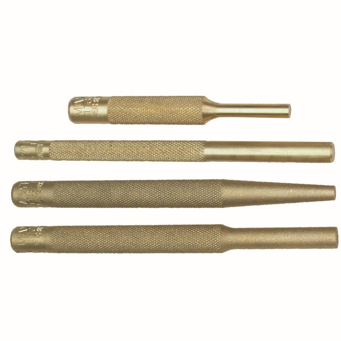 Mayhew Pro 62277 Brass Punch Kit, 4-Piece