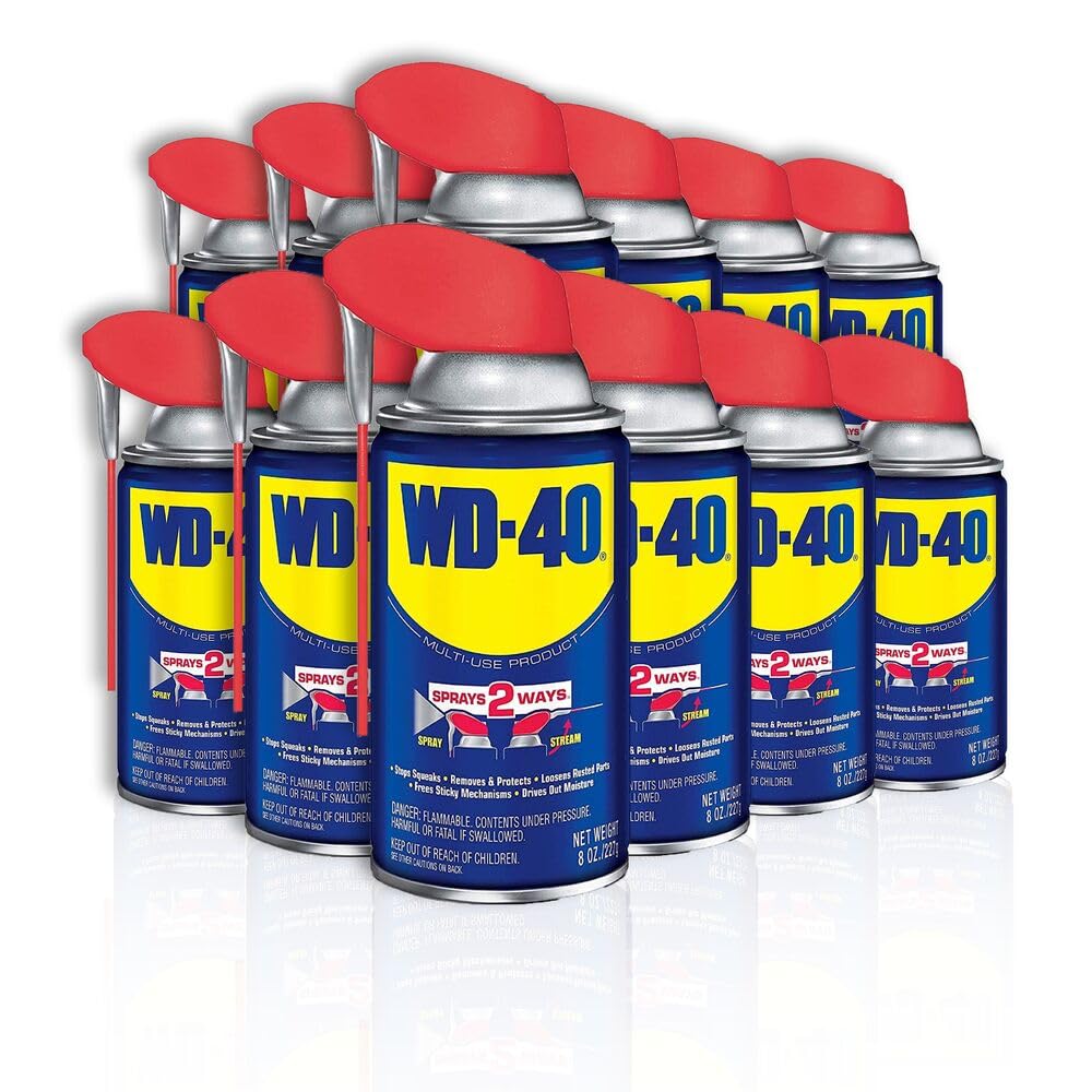 WD-40 490026 Multi-Use Product with Smart Straw Sprays 2 Ways, 8 oz (P ...
