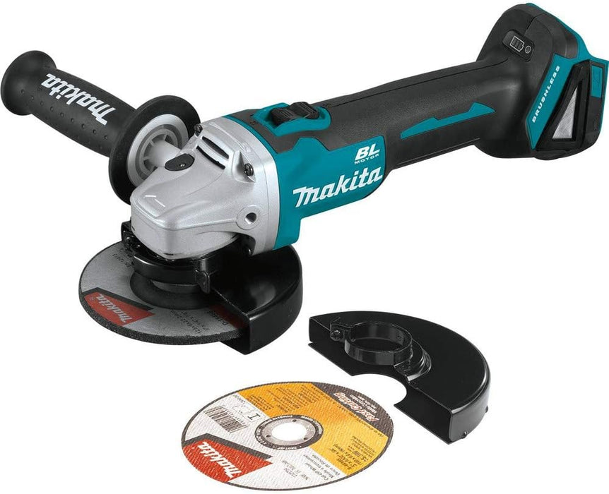Makita XAG09Z 18V LXT Lithium-Ion Brushless Cordless 4-1/2"/5" Cut-Off/Angle Grinder