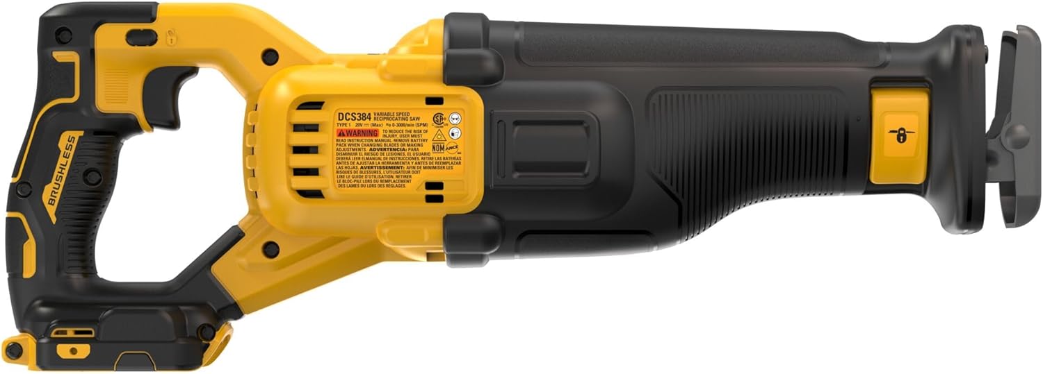 DEWALT DCS384B 20V MAX XR Brushless Cordless Reciprocating Saw (Tool Only)