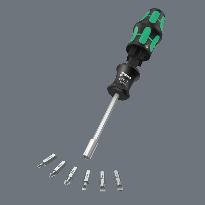 Wera Kraftform Kompakt 27 Set 2, 7-Piece Screwdriver Set, Metric - 05051511001