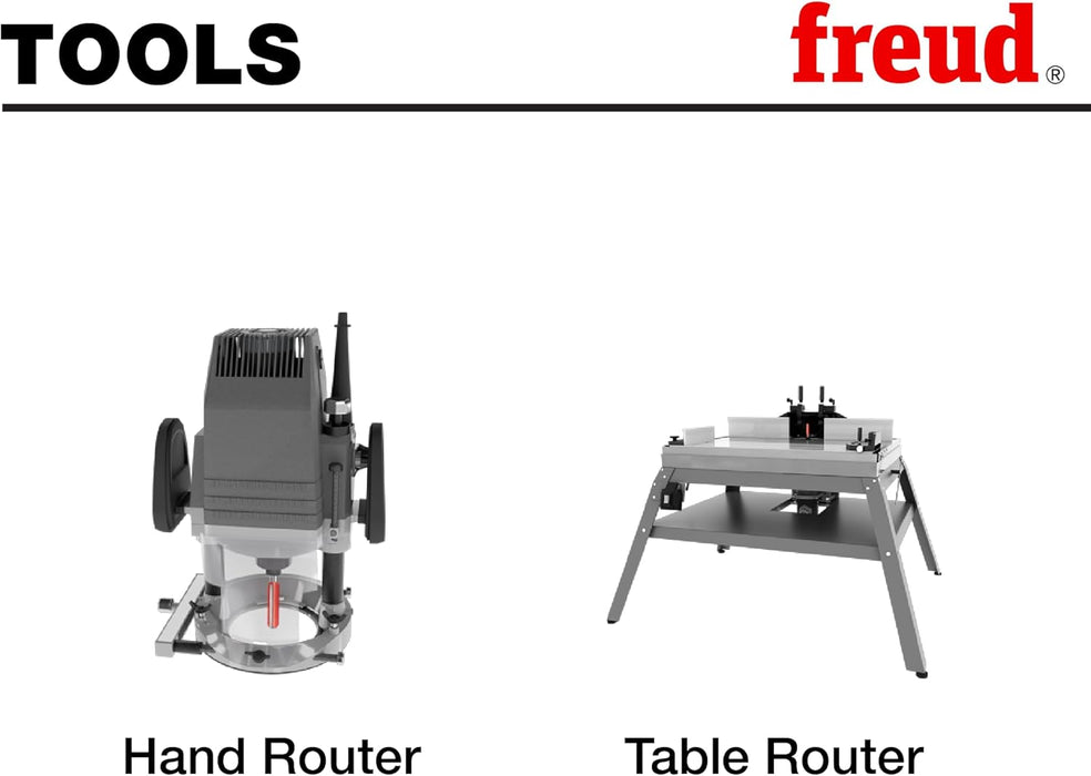 Freud 50-112 1" Diameter Top Bearing Flush Trim Bit with 1/2" Shank