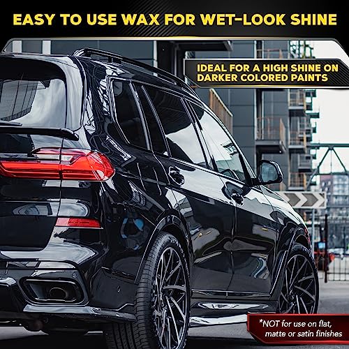 Meguiar's G7716 Gold Class Carnauba Quik Wax, Special Blend for Richness and Shine, Clear Coat Safe Meguiar's Quik Wax, Spray that Leaves Lasting Results without Residue, 16 Oz Containe