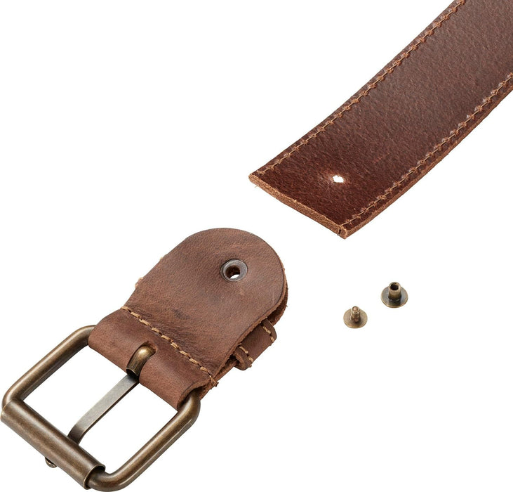 Hults Bruk 840797 Leather Belt 37" - 1.5" Wide