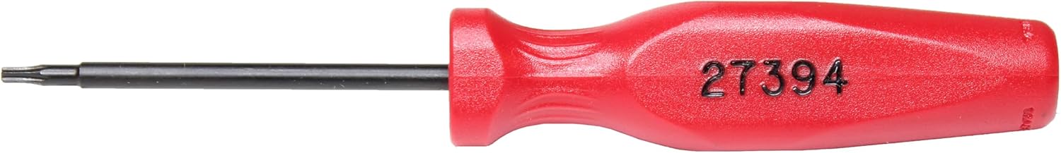 Mayhew Tools 27394 USA Torx Screwdriver, Red, T7 x 2-Inch