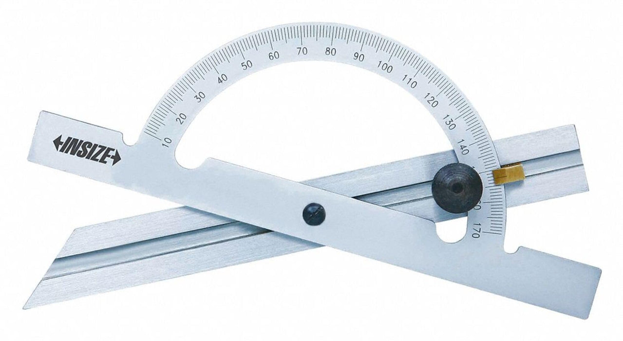 INSIZE 4797-100 Protractor, 10-170 Degree, 3.9" x 5.9"