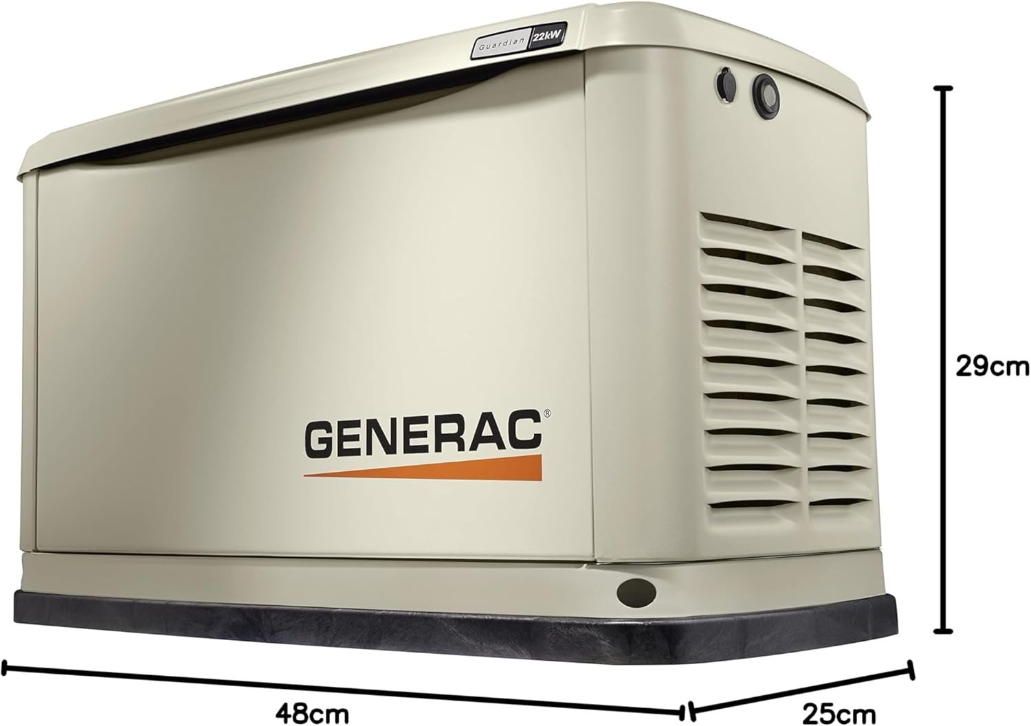 Generac 7042 Guardian 22kW Home Standby Generator – Air-Cooled, Smart ...