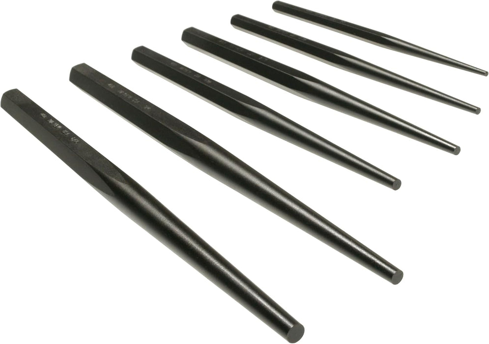 Mayhew Tools Pro 61811 Alignment Punch Set, 6-Piece, multi, one size