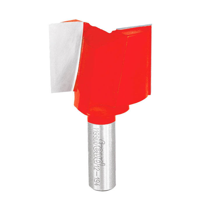 Freud (12-194) Double Flute Straight Router Bit with 1/2" Shank, 1-3/4-Inch Diameter
