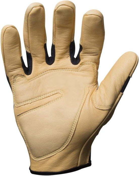 212 Performance Fire Resistant Fabricator Gloves for Welding, Premium Goatskin, Adjustable Cuff, Small (Pack of 1)