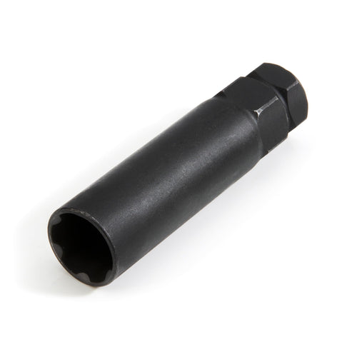 Steelman Pro 78540 6-Spline 45/64-Inch Socket-Style Locking Lug Nut Key, Removes Spline-Style Aftermarket Lug Nuts, Durable, Thin-Walled