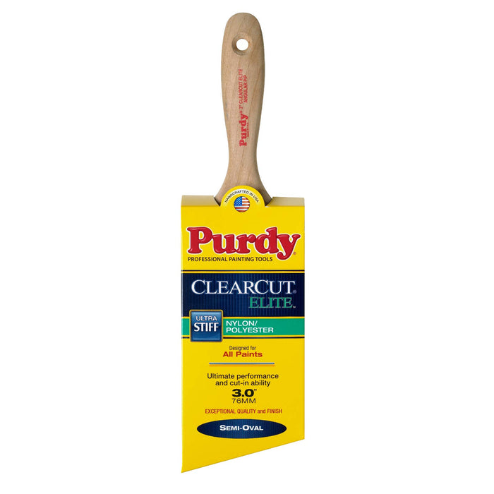 Purdy 144424830 Clearcut Elite Angular PIP Angular Wall Brush
