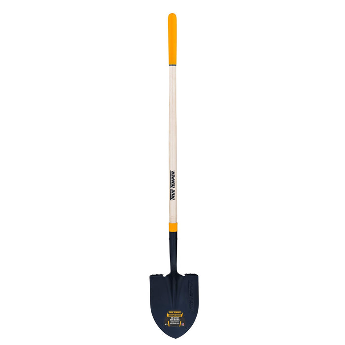 The Ames Companies, Inc 2585600 True Temper Forged Round Point Digging Shovel 57 in. Hardwood Handle Round Point Shovel