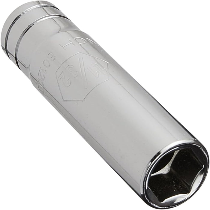 GEARWRENCH 1/4" Drive Deep SAE Socket 11/32", 6 Point - 80120D