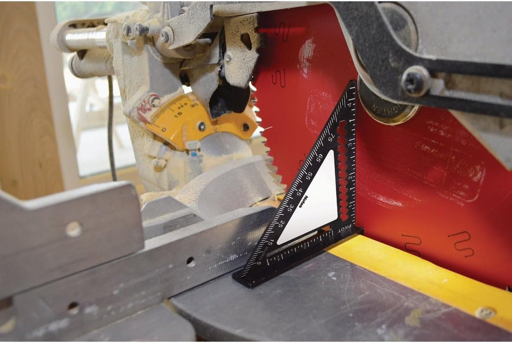 Johnson 1904-0450 4.5" Johnny Square Professional Easy-Read Finish Square