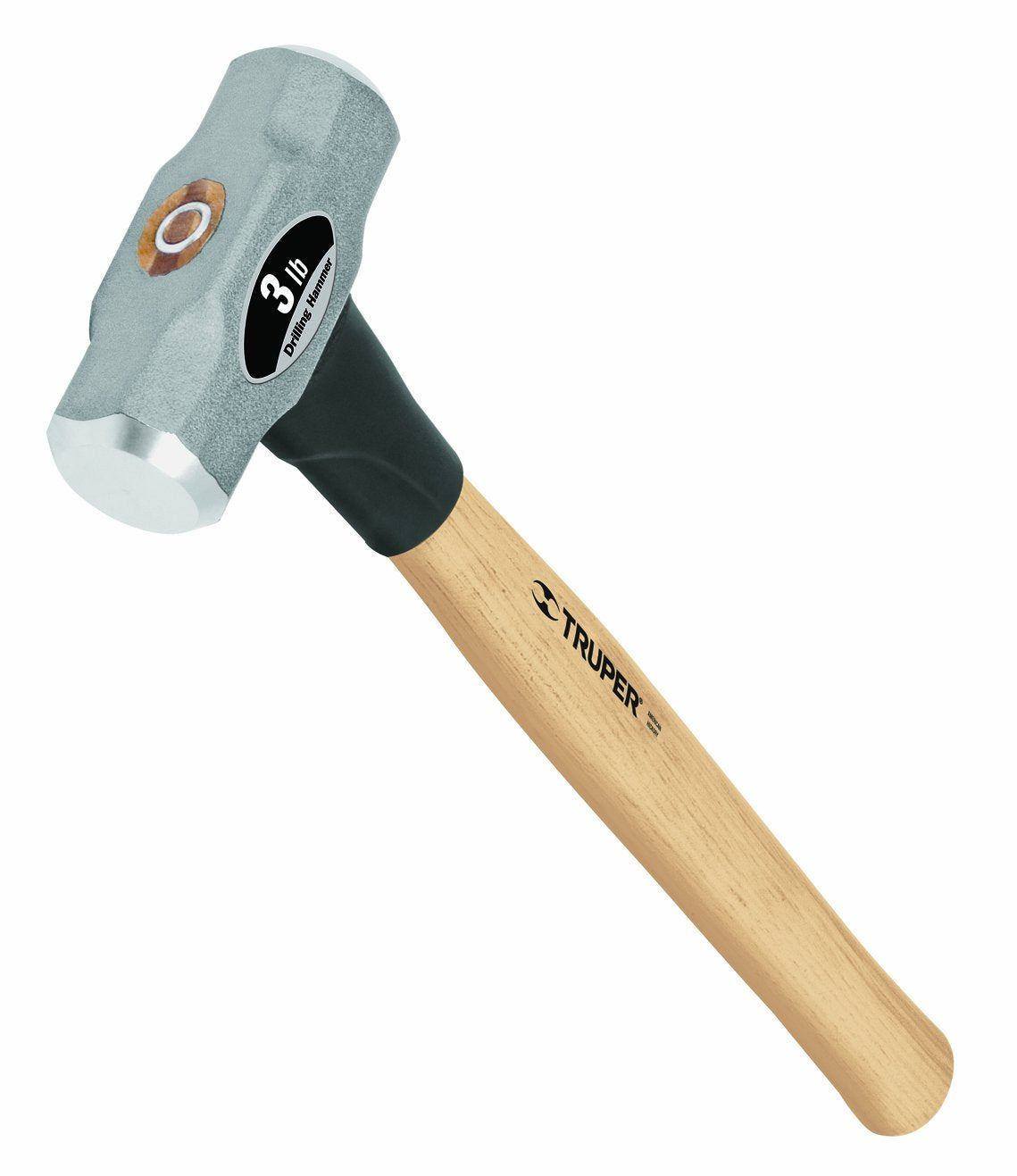 Truper (30914) 3-Pound Engineer Hammer, Hickory Handle, 16-Inch ...