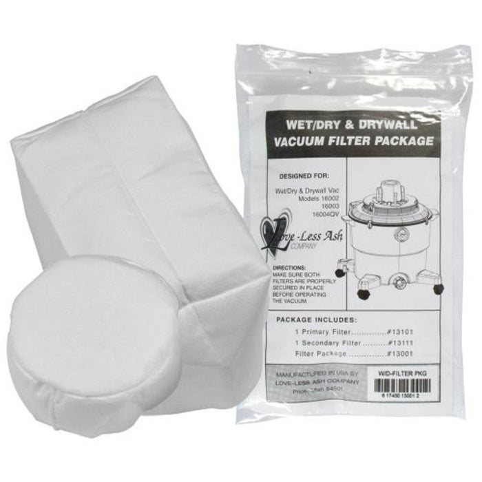 Dustless 2F22 Wet Dry Filter Package