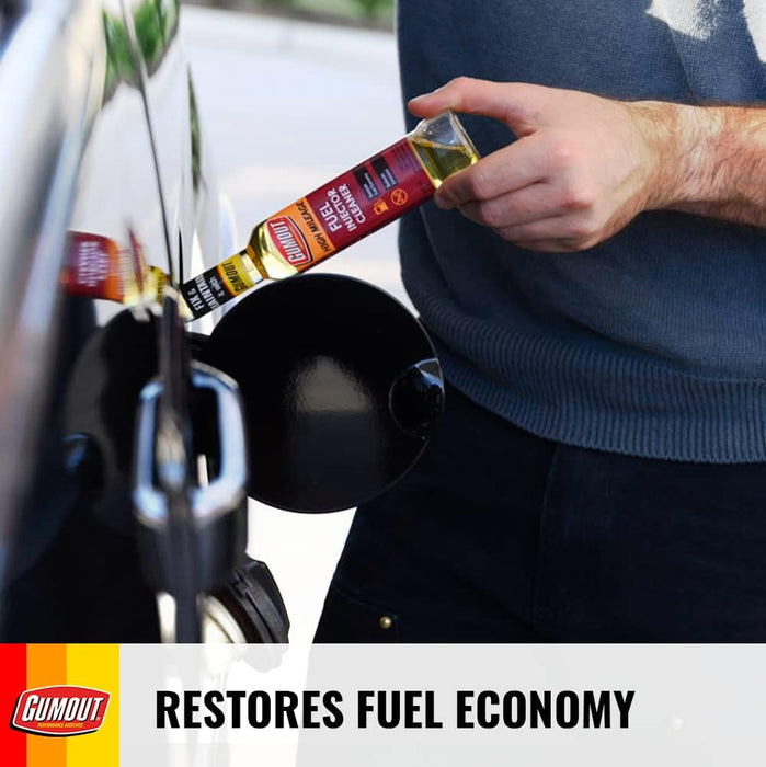 Gumout 510013W-6PK Fuel System Cleaner, High Mileage Fuel Injector Cleaner (Pack of 6)