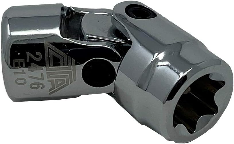 CTA Tools 2476 E10 U-Joint Socket, 1/4" Drive