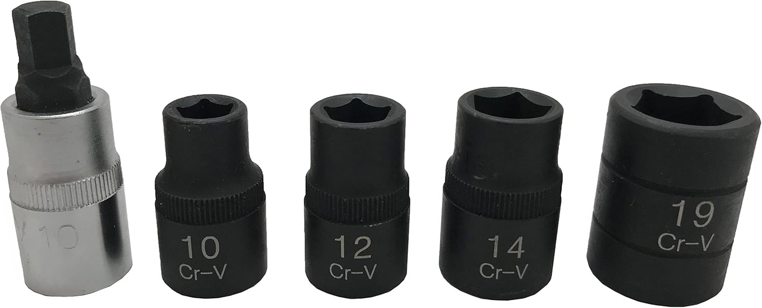 CTA Tools 2752 5 Pc. 5-Point Socket Set