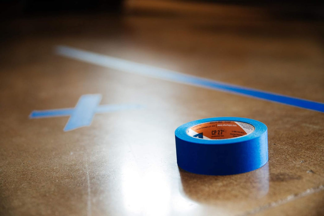 Shurtape CP 27 14-Day ShurRELEASE Painter's Tape, Multi-Surface, 48mm x 55m, Blue, 1 Roll (202880)