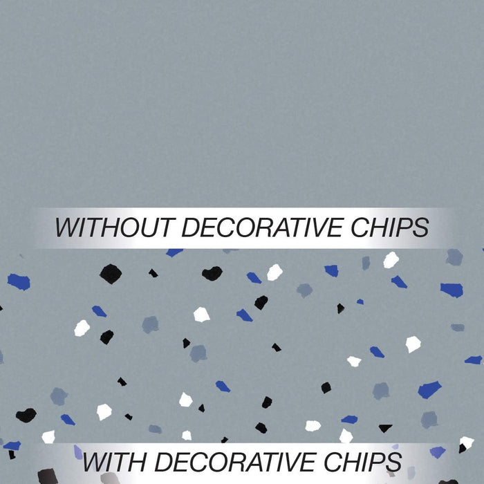 Rust-Oleum 60003 RockSolid Polycuramine Garage Floor Coating, 1 Car Kit, High Gloss Gray