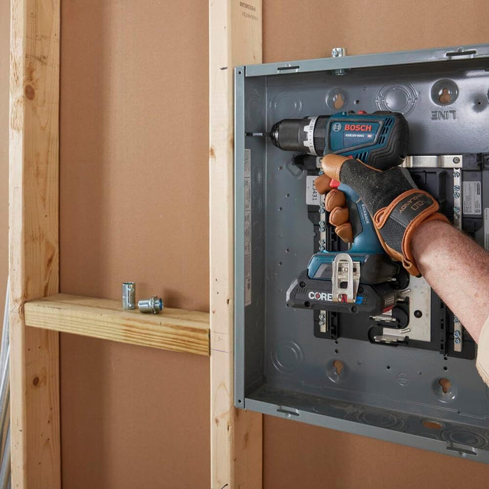 BOSCH GSB18V-800CB14 1/2 In. Brushless Connected-Ready Hammer Drill/Driver Kit with (1) CORE18V 4 Ah Advanced Power Battery