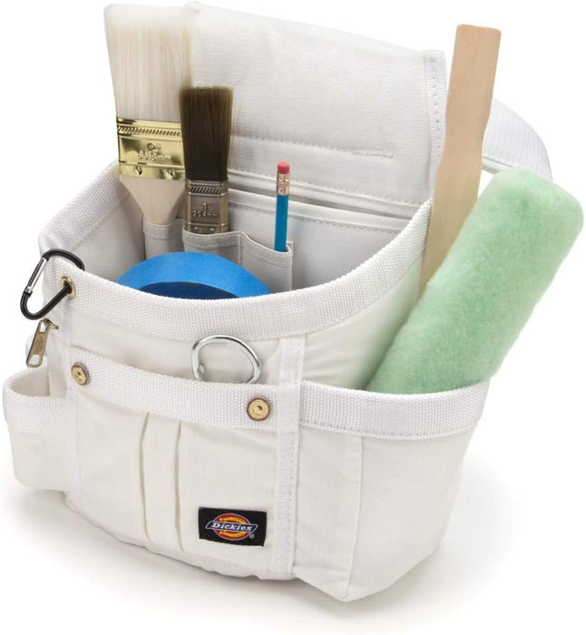 Dickies 57053 8-Pocket Padded Tool Belt/Utility Pouch for Painters, Carpenters, and Builders, Adjustable 3-Inch Belt, Durable Canvas Construction