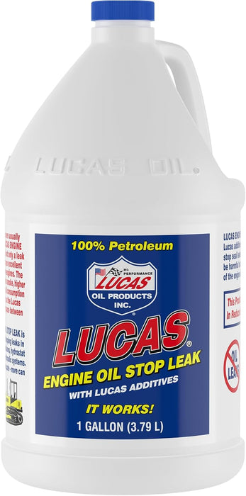 Lucas Oil 10279 Engine Oil Stop Leak - 1 Gallon