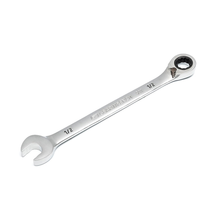 GEARWRENCH 90T 1/2" Reversible Ratcheting Combination Wrench - 86645, Large