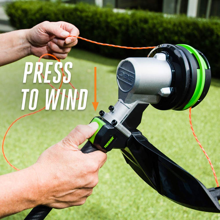 EGO Power+ 15 In. String Trimmer with Powerload and Carbon Fiber Straight Shaft with 5.0Ah Battery and Charger Included