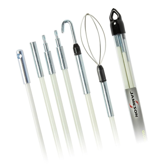 Jameson 7-8VK Fiberglass Glow Rod Kit, 34'
