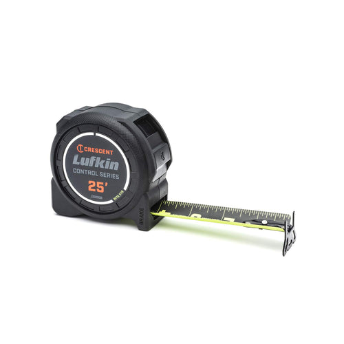 Crescent Lufkin L1025CB-02 1-3/16 x 25' Command Control Series Black Clad Tape Measure
