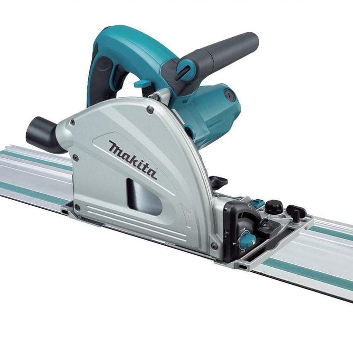 Makita (SP6000J1) 6-1/2" Plunge Circular Saw Kit with Stackable Tool Case and 55" Guide Rail