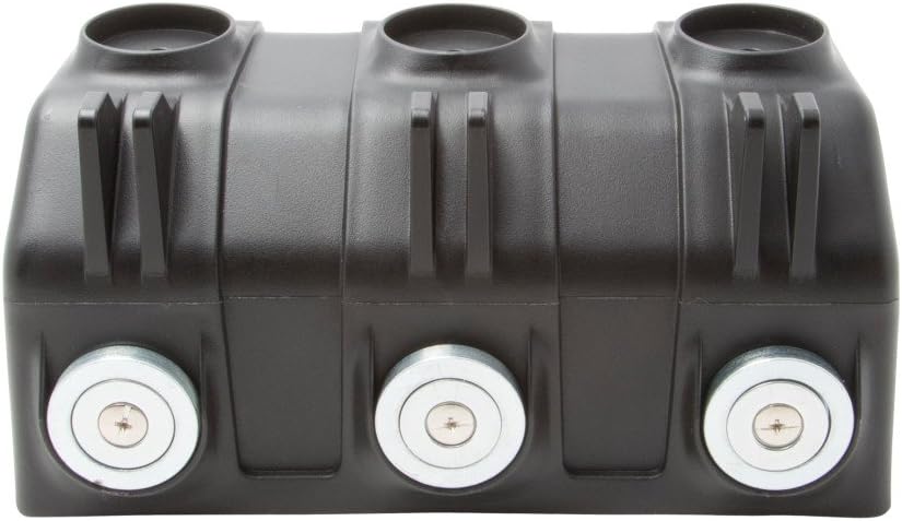 Steelman Pro 79011 Lug Bucket Magnetic Parts Holder with 3 High-Strength Magnets and Multiple Mounting Options