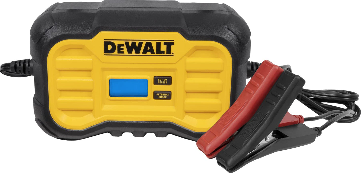 DeWalt DXAEC10 Professional 10 Amp Battery Charger, Battery Maintainer, Battery Trickle Charger